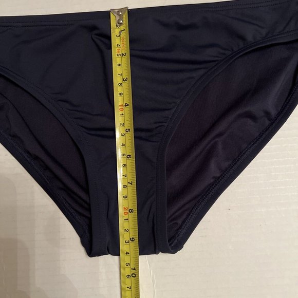 Michael Kors Sz XL Women's Navy Classic Bikini Swim Bottoms - Picture 3 of 7
